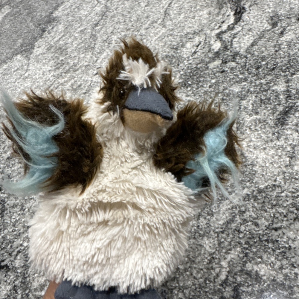 11" Kookaburra Australian Bird Soft Toy Hand Puppet Plush toy - talking - Picture 3 of 12